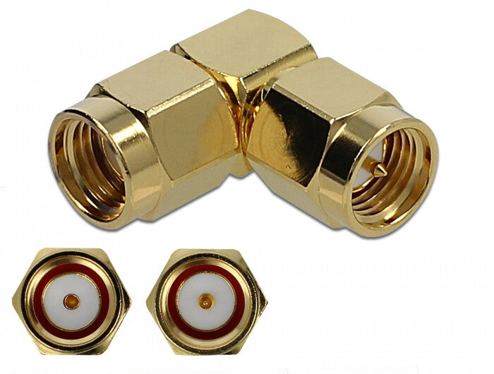 DeLOCK 89951 kabelsamler SMA, RP-SMA Guld