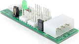 DeLOCK Distribution Board 6x fan 5V/12V interface-kort/adapter