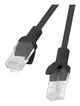 Lanberg PCU5-10CC-0025-BK netværkskabel Sort 0,25 m Cat5e U/UTP (UTP)