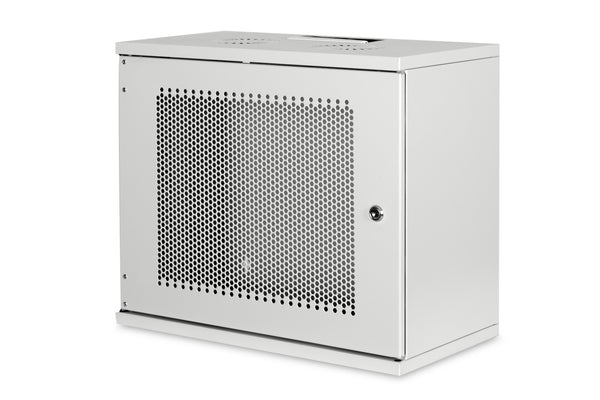 Digitus DN-19-09U-S-PD stativ 9U Vægmonteret stativ Grå