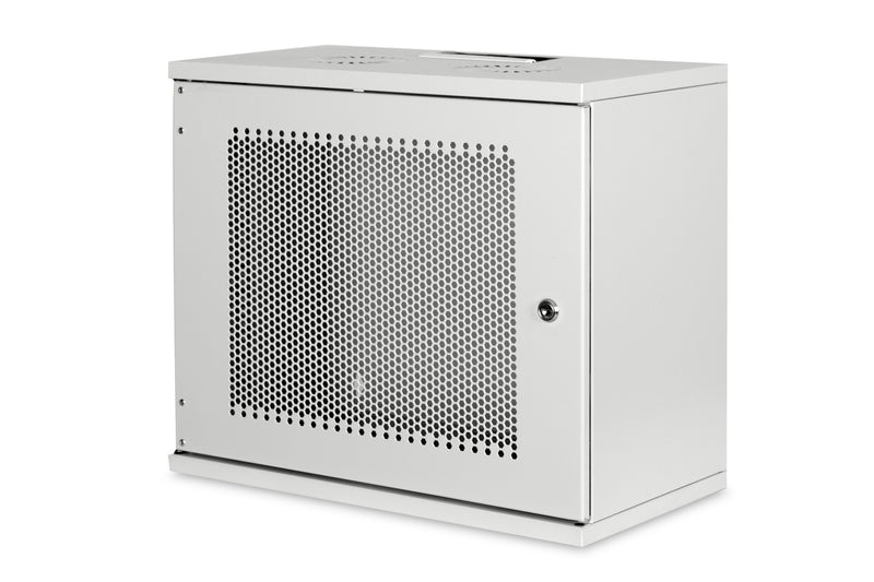 Digitus DN-19-09U-S-PD stativ 9U Vægmonteret stativ Grå