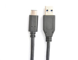 Prokord USB-0061 USB-kabel USB 3.2 Gen 1 (3.1 Gen 1) 0,5 m USB A USB C Sort