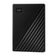 Western Digital My Passport ekstern harddisk 2 TB 3.2 Gen 1 (3.1 Gen 1) Sort
