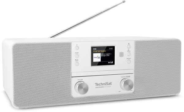 TechniSat 370 CD BT Personligt Analog & digital Hvid
