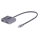 StarTech.com 122-USBC-HDMI-4K-VGA USB grafisk adapter 3840 x 2160 pixel Grå