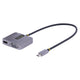 StarTech.com 122-USBC-HDMI-4K-VGA USB grafisk adapter 3840 x 2160 pixel Grå
