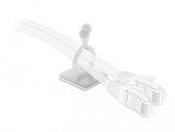 DeLOCK 60175 kabelorganisator Gulv Kabelkrog Transparent 10 stk