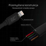 Green Cell KABGC02 Lightning kabel 0,25 m Sort