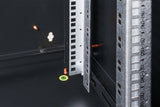 Digitus DN-19 20-U-SW stativ Vægmonteret stativ Sort