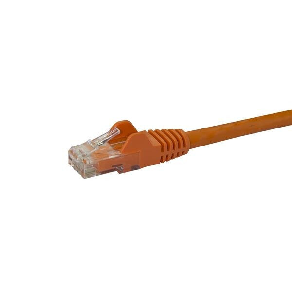 StarTech.com N6PATC50CMOR netværkskabel Orange 0,5 m Cat6 U/UTP (UTP)