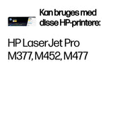 HP Original 410A LaserJet-tonerpatron, gul