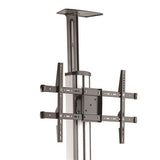 StarTech.com STNDMTV70 skærmbeslag til skiltning 190,5 cm (75") Sort, Rustfrit stål