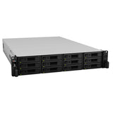 Synology RX1217RP disk array 0 TB Stativ (2U) Sort, Grå