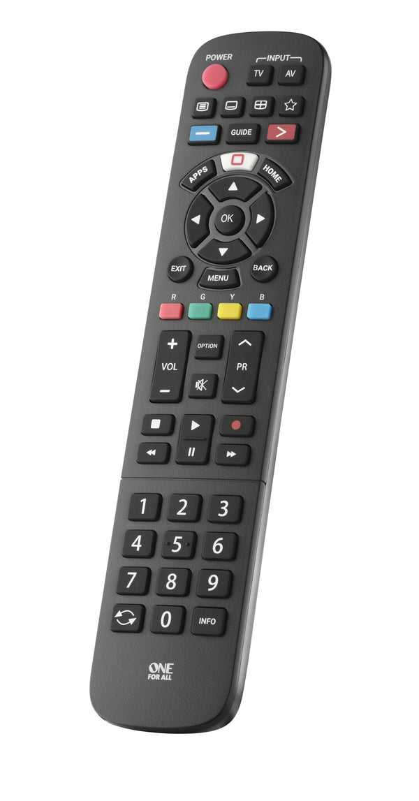 One For All TV Replacement Remotes TV-erstatningsfjernbetjening fra Panasonic
