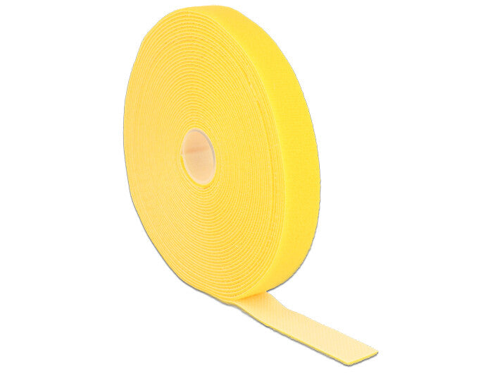 DeLOCK 18740 velcro lynlås Gul 1 stk