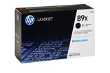 HP Original 89X LaserJet-tonerpatron med høj kapacitet, sort