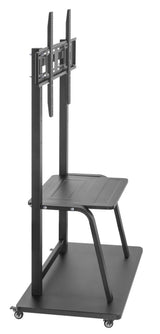 Deltaco OFFICE Heavy-duty mobile monitor cart, 37-100", 150 kg