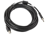Lanberg CA-USBA-11CC-0050-BK USB-kabel USB 2.0 5 m USB B 0,48 Gbit/sek. Sort