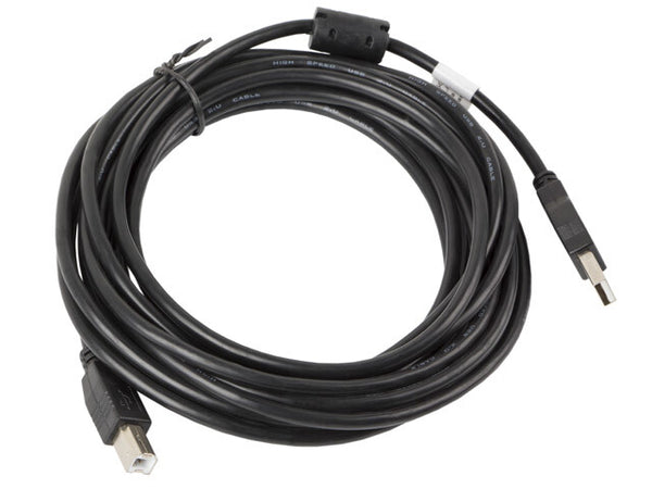 Lanberg CA-USBA-11CC-0050-BK USB-kabel USB 2.0 5 m USB B 0,48 Gbit/sek. Sort