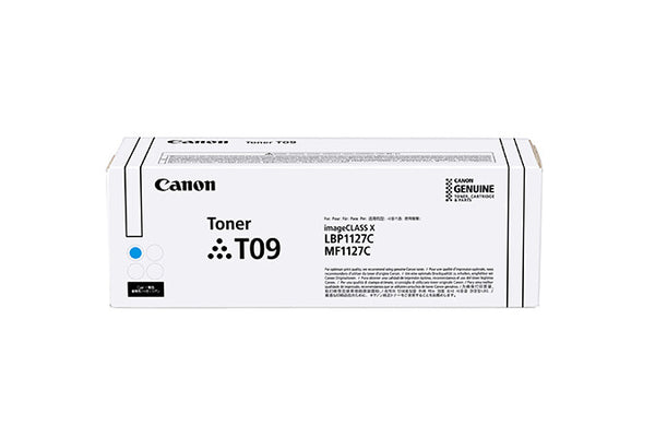 Canon T09 tonerpatron 1 stk Original Blå