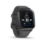 Garmin Venu Sq 2 3,56 cm (1.4") AMOLED 40 mm Digital Berøringsskærm Grå GPS (satellit)