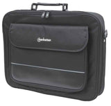 Manhattan 421560 taske og etui til laptop 43,2 cm (17") Mappe Sort