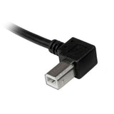 StarTech.com 1m USB 2.0 USB-kabel USB A USB B 0,48 Gbit/sek. Sort