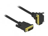 DeLOCK 85894 DVI kabel 2 m DVI-D Sort