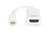 Digitus AK-340411-001-W videokabel adapter 0,15 m Mini DisplayPort HDMI Hvid