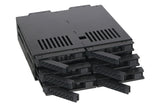 Icy Dock MB326SP-B disk array 0 TB Stativ (1U) Sort