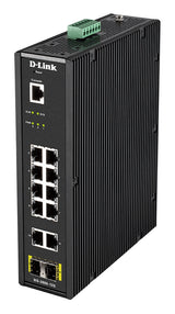 D-Link DIS-200G-12S netværksswitch Administreret L2 Gigabit Ethernet (10/100/1000) Sort
