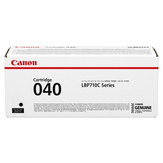 Canon 040 tonerpatron 1 stk Original Sort