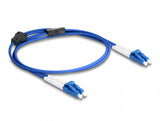DeLOCK 87919 InfiniBand og fiberoptisk kabel 1 m LC Blå