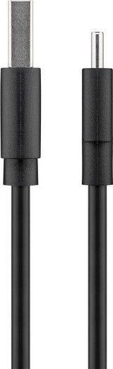 Goobay 59124 USB-kabel USB 2.0 3 m USB A USB C 0,48 Gbit/sek. Sort