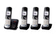 Panasonic KX-TG6824GB telefon DECT telefon Nummervisning Sort, Sølv