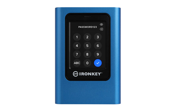 Kingston Technology IronKey 960GB Vault Privacy 80 XTS-AES 256-bit krypteret ekstern SSD