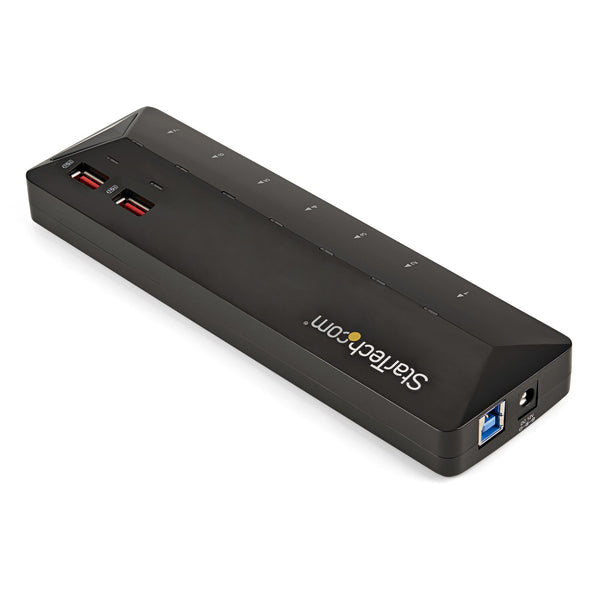 StarTech.com ST93007U2C interface hub USB 3.2 Gen 1 (3.1 Gen 1) Type-B 5000 Mbit/s Sort
