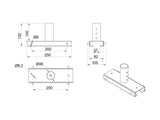 Multibrackets 8441 tilbehør til tv-montering