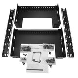 StarTech.com RK15WALLO stativ 15U Vægmonteret stativ Sort