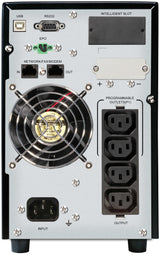 PowerWalker VFI 1500 CG PF1 UPS-enhed Dobbeltkonvertering (online) 1,5 kVA 1500 W 4 AC stikkontakt(er)