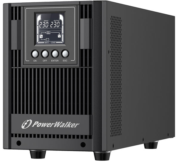 PowerWalker VFI 2000 AT UPS-enhed Dobbeltkonvertering (online) 2 kVA 1800 W 4 AC stikkontakt(er)
