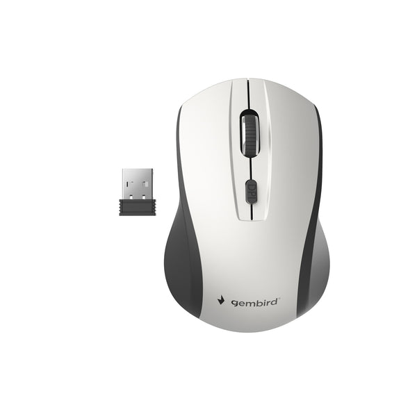 Gembird MUSW-4B-02-BS mus Kontor Ambidextrous RF trådløst Optisk 1600 dpi