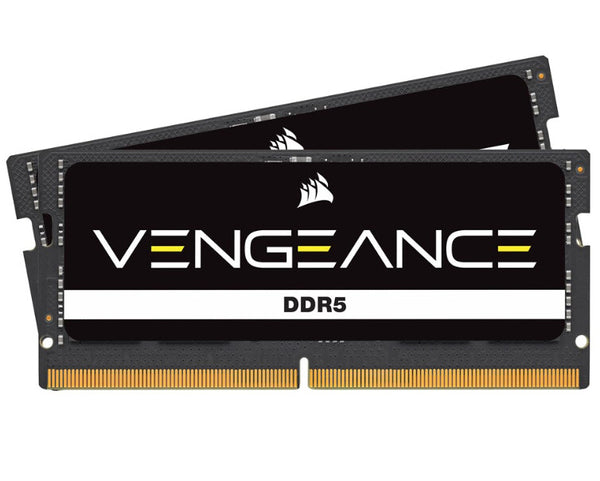 Corsair Vengeance CMSX16GX5M2A4800C40 hukommelsesmodul 16 GB 2 x 8 GB DDR5 262-pin SO-DIMM Fejlkorrigerende kode