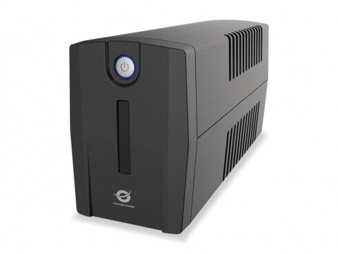 Conceptronic ZEUS01E UPS-enhed Interaktivt indgangsstik 0,65 kVA 360 W 4 AC stikkontakt(er)