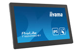 iiyama T1624MSC-B1 computerskærm 39,6 cm (15.6") 1920 x 1080 pixel Fuld HD LED Berøringsskærm Sort