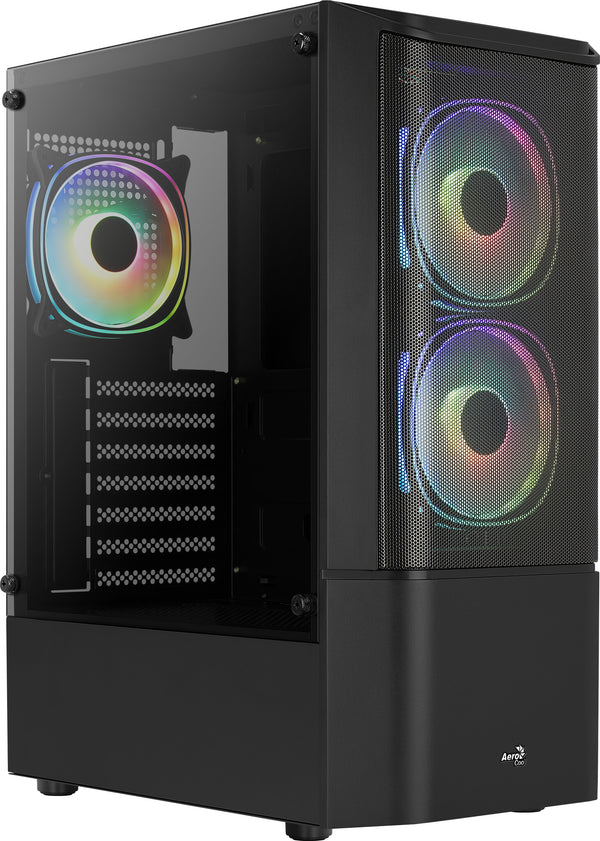 Aerocool Quantum Mesh Midi Tower Sort