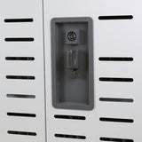 Ergotron Zip40 Bærbar enhedsadministrationsvogn Sort, Grå