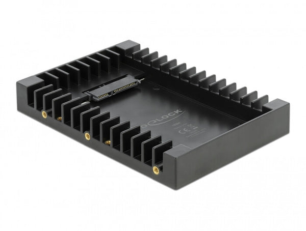 DeLOCK Installation Frame for 2.5″ SATA drive 8,89 cm (3.5") Opbevaring drev bakke Sort