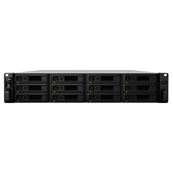 Synology RackStation RS3618xs NAS Stativ (2U) Intel® Xeon® D D-1521 8 GB DDR4 144 TB HDD DiskStation Manager Sort