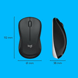 Logitech 920-008685 tastatur Mus inkluderet Universel RF trådløst QWERTY US International Sort